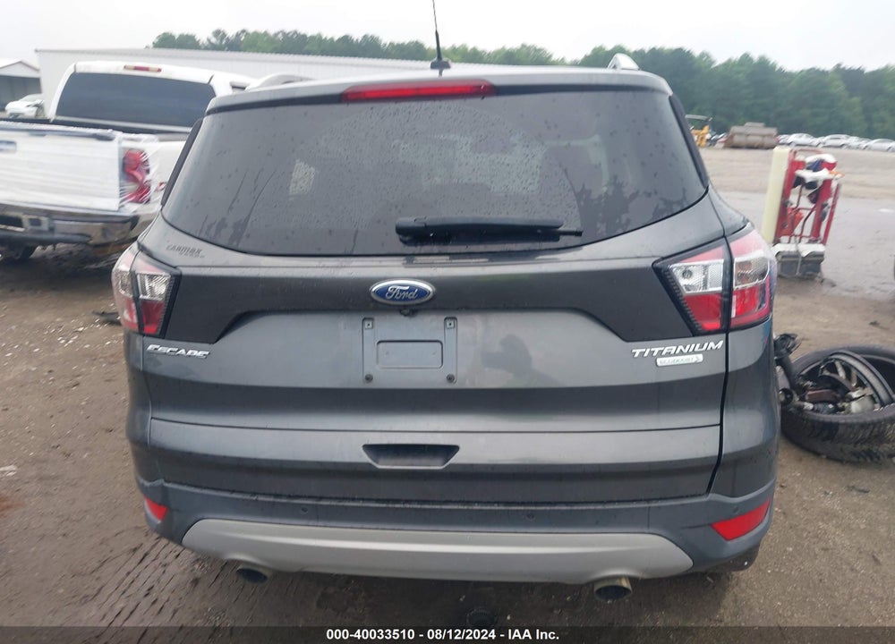2017 FORD ESCAPE TITANIUM VIN: 1FMCU0J98HUF01488