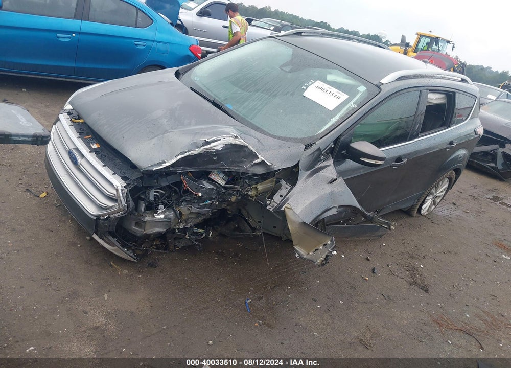 2017 FORD ESCAPE TITANIUM VIN: 1FMCU0J98HUF01488