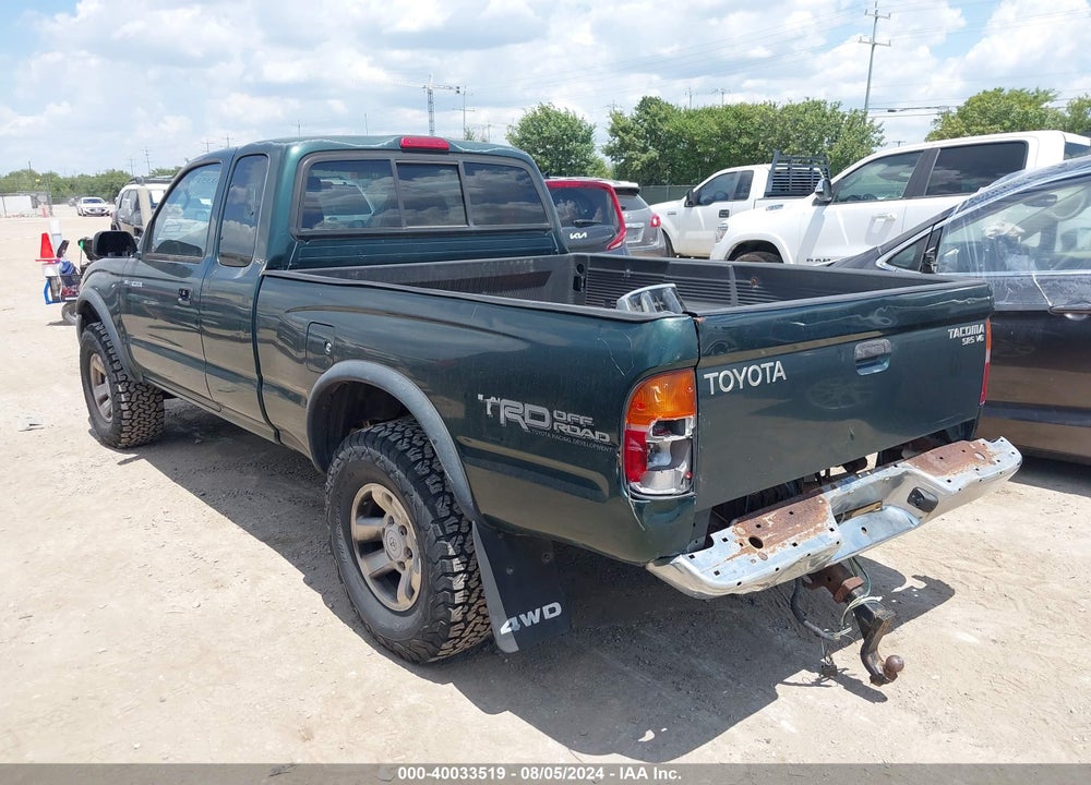 1999 TOYOTA TACOMA VIN: 4TAWN72N4XZ572400