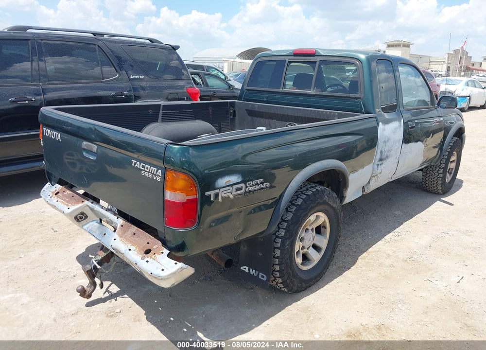 1999 TOYOTA TACOMA VIN: 4TAWN72N4XZ572400
