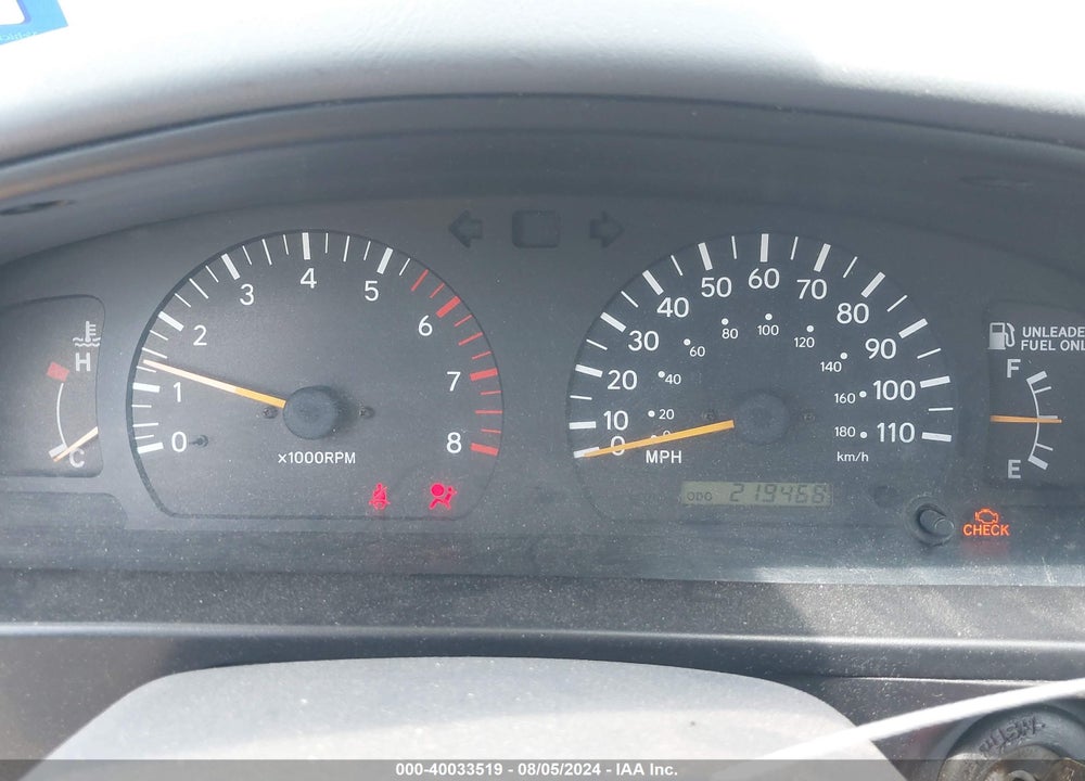 1999 TOYOTA TACOMA VIN: 4TAWN72N4XZ572400