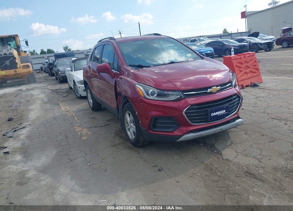 2018 CHEVROLET TRAX LT VIN: 3GNCJPSB8JL338565