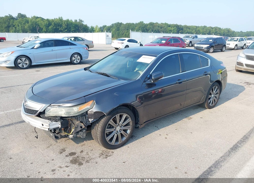 2014 ACURA TL SE VIN: 19UUA8F35EA002005
