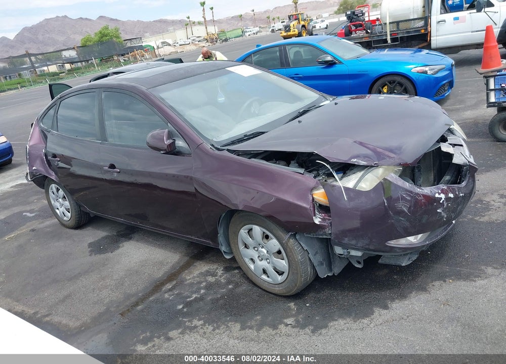 2009 HYUNDAI ELANTRA GLS VIN: KMHDU46D59U673407