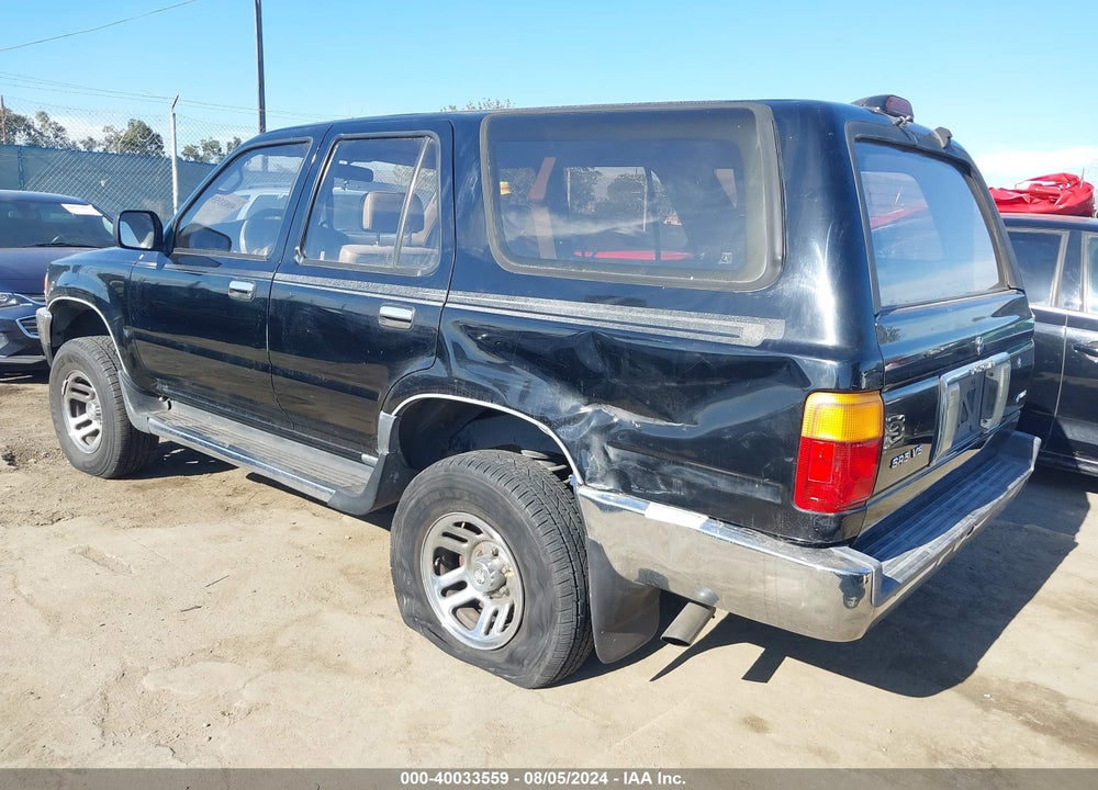 1995 TOYOTA 4RUNNER VN29 SR5 VIN: JT3VN29V9S0059413