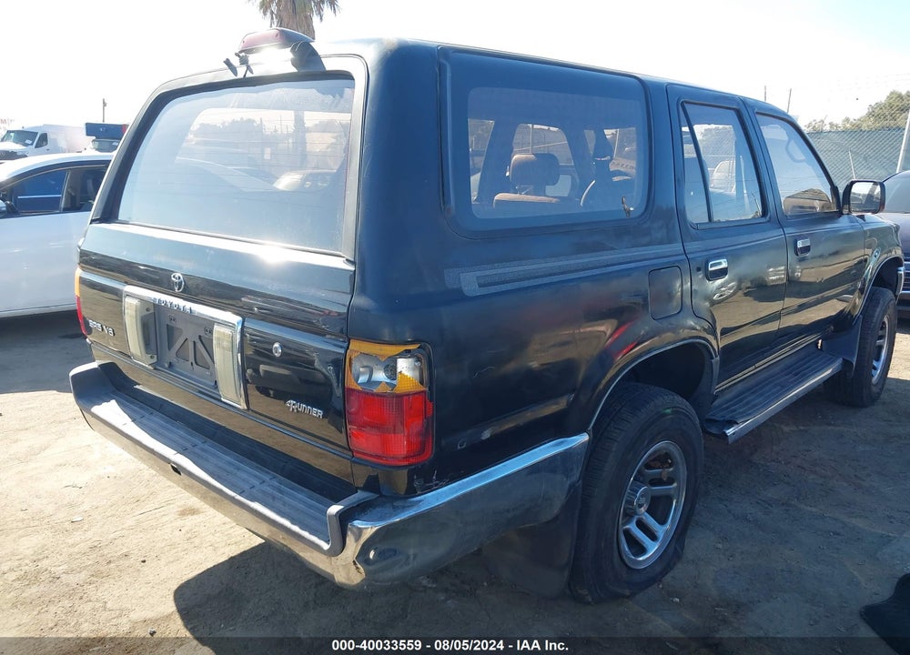 1995 TOYOTA 4RUNNER VN29 SR5 VIN: JT3VN29V9S0059413