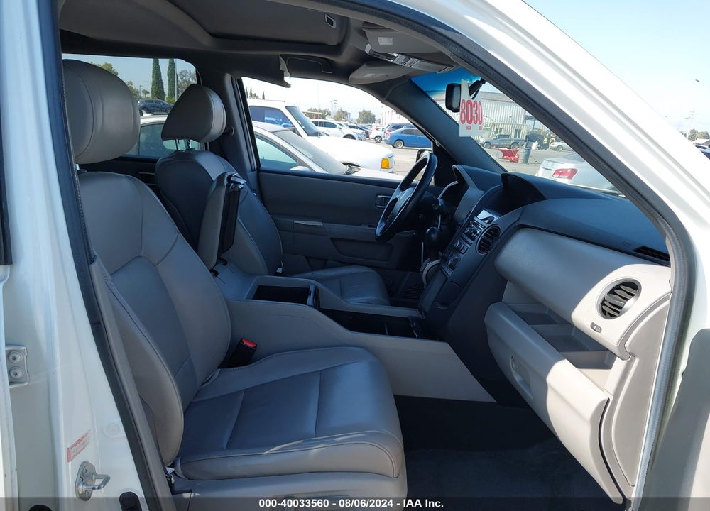 2012 HONDA PILOT EX-L VIN: 5FNYF3H52CB034093