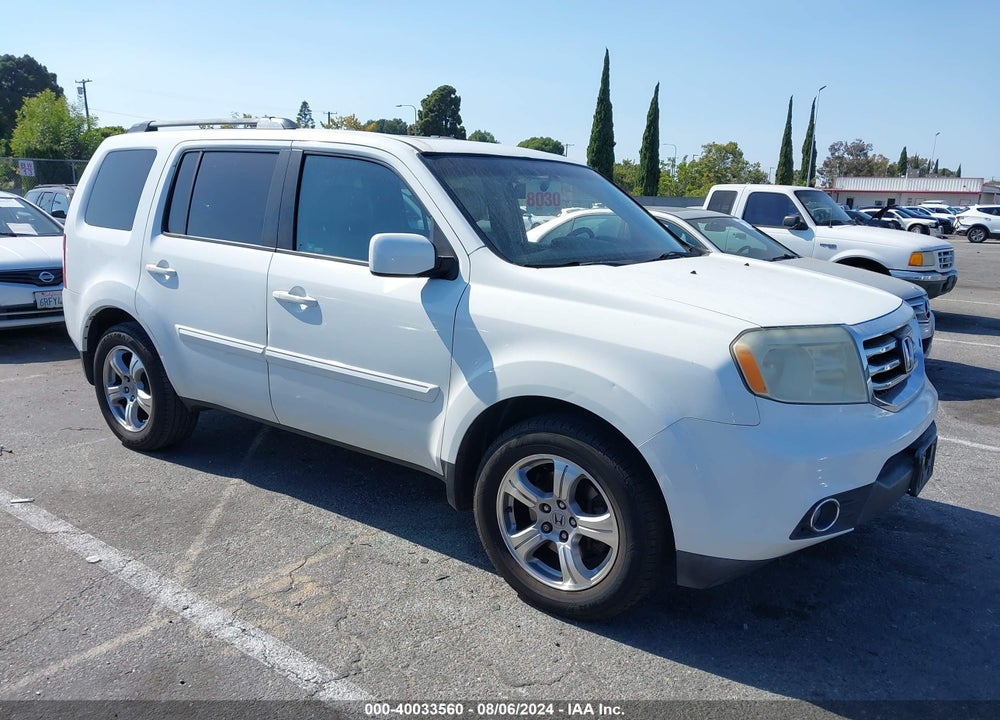 2012 HONDA PILOT EX-L VIN: 5FNYF3H52CB034093