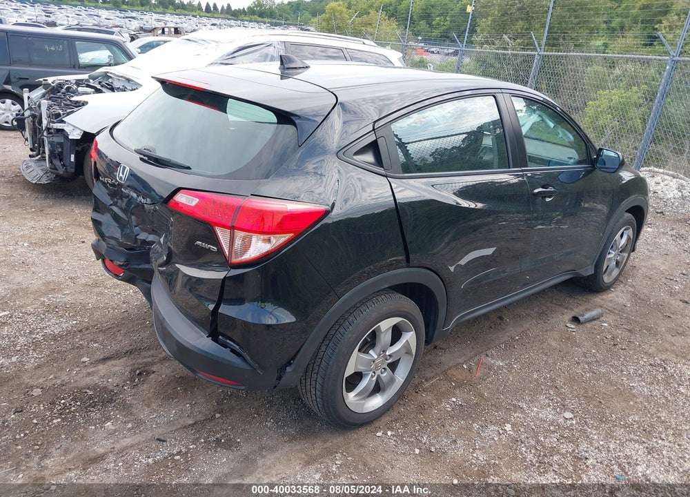 2018 HONDA HR-V LX VIN: 3CZRU6H3XJG710303