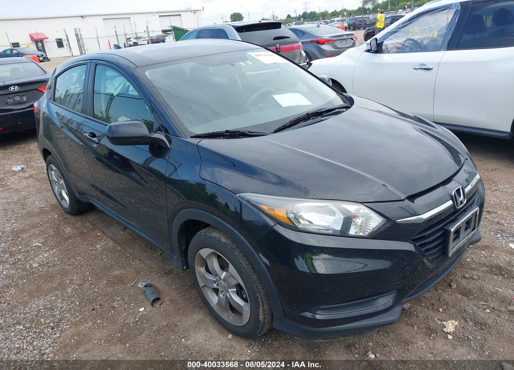 2018 HONDA HR-V LX VIN: 3CZRU6H3XJG710303