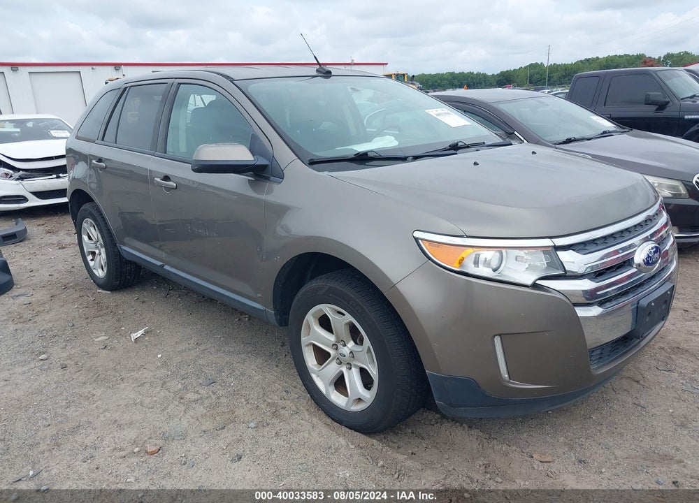 2013 FORD EDGE SEL VIN: 2FMDK4JC4DBA22921