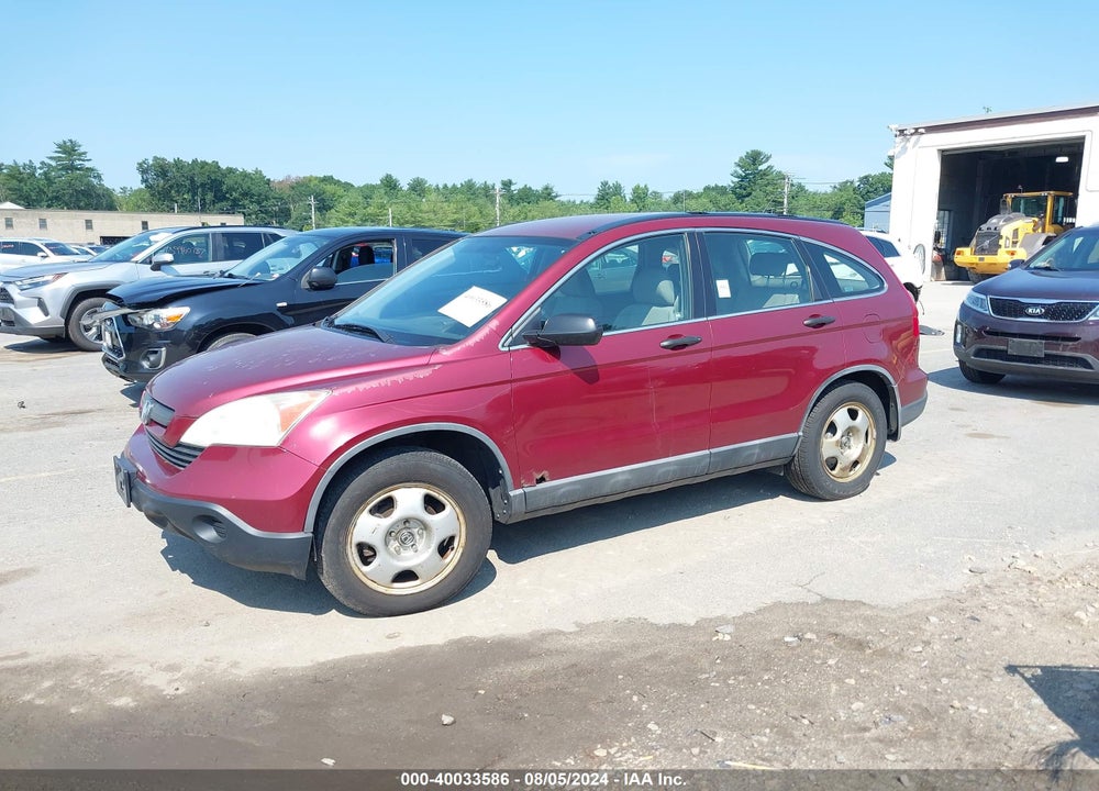 2007 HONDA CR-V LX VIN: JHLRE48347C049017