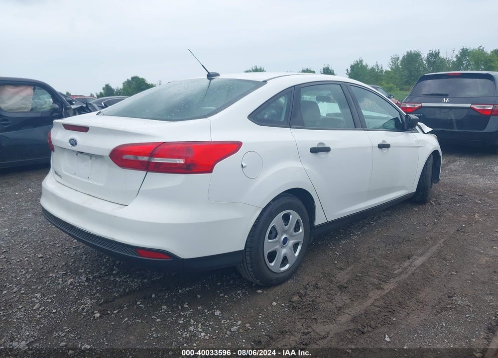 2017 FORD FOCUS S VIN: 1FADP3E26HL261903