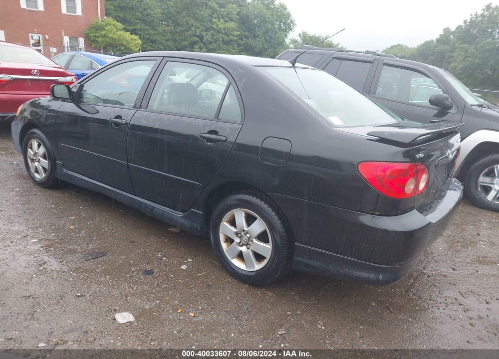 2006 TOYOTA COROLLA S VIN: 2T1BR32E76C612560