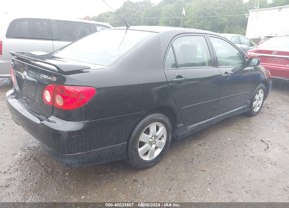 2006 TOYOTA COROLLA S VIN: 2T1BR32E76C612560