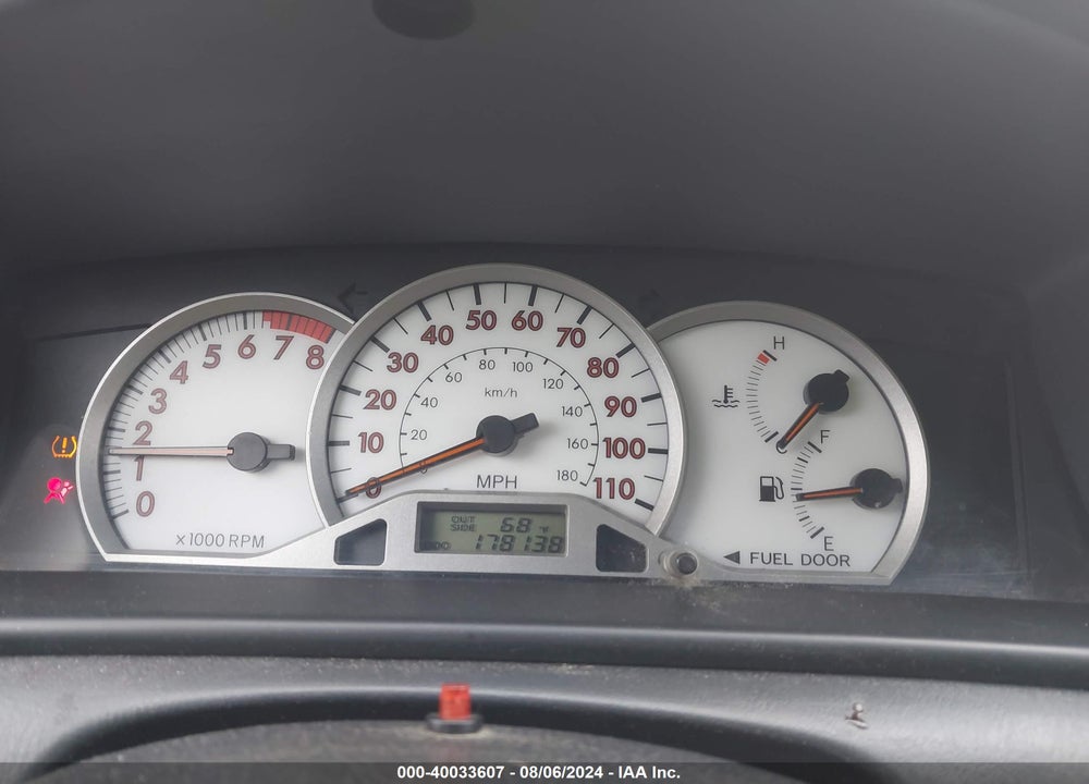 2006 TOYOTA COROLLA S VIN: 2T1BR32E76C612560
