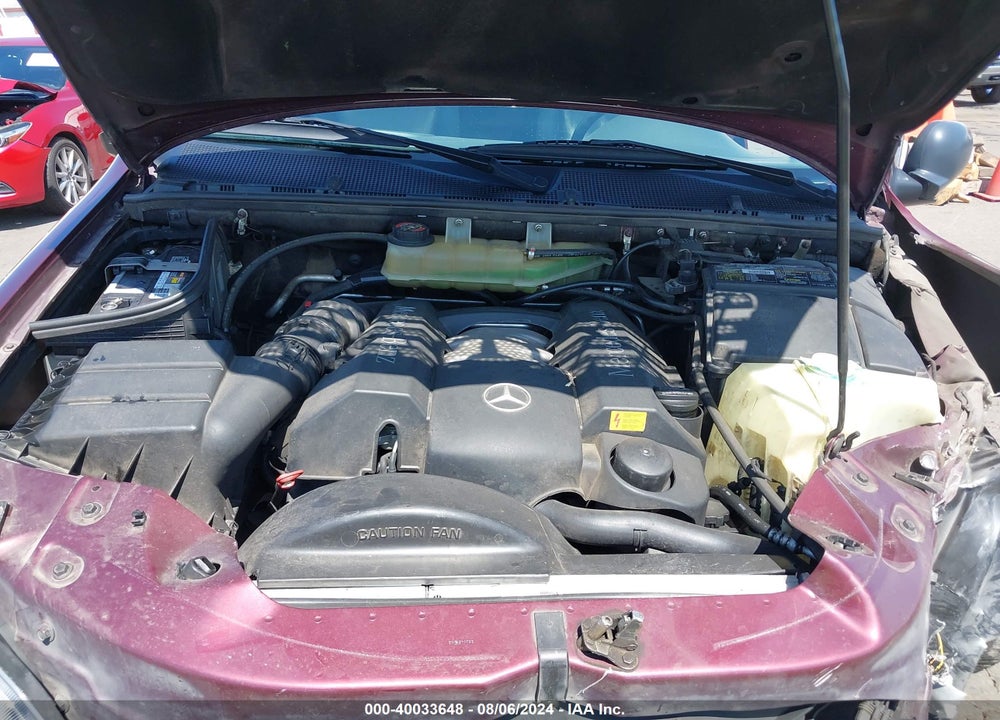 1999 MERCEDES-BENZ ML 320 VIN: 4JGAB54E7XA075800