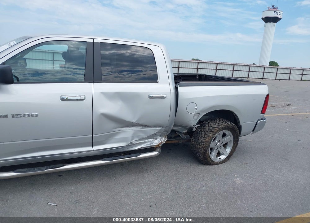 2012 RAM 1500 SLT VIN: 1C6RD7LTXCS285140