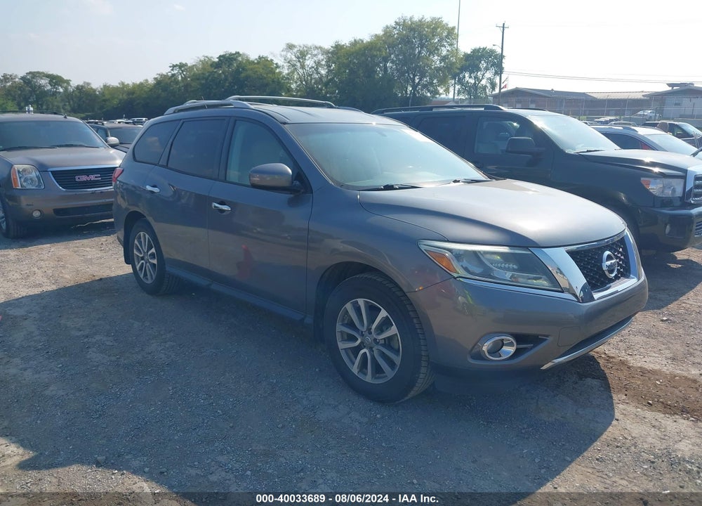 2015 NISSAN PATHFINDER SV VIN: 5N1AR2MN3FC622204
