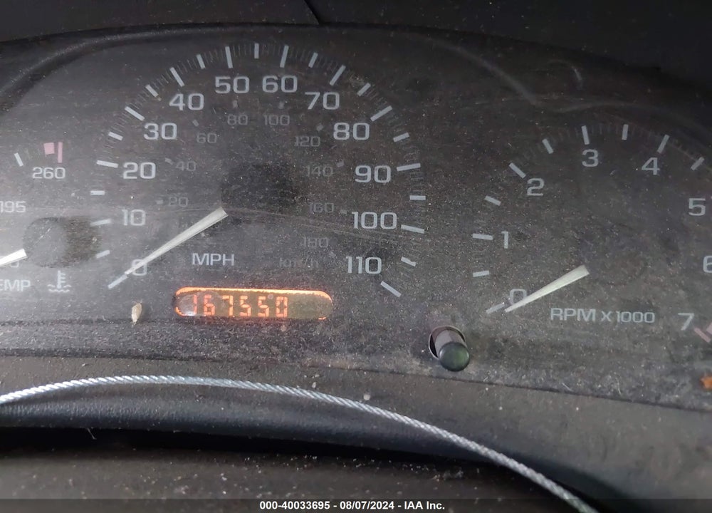 2002 CHEVROLET CAVALIER VIN: 1G1JC524127423343