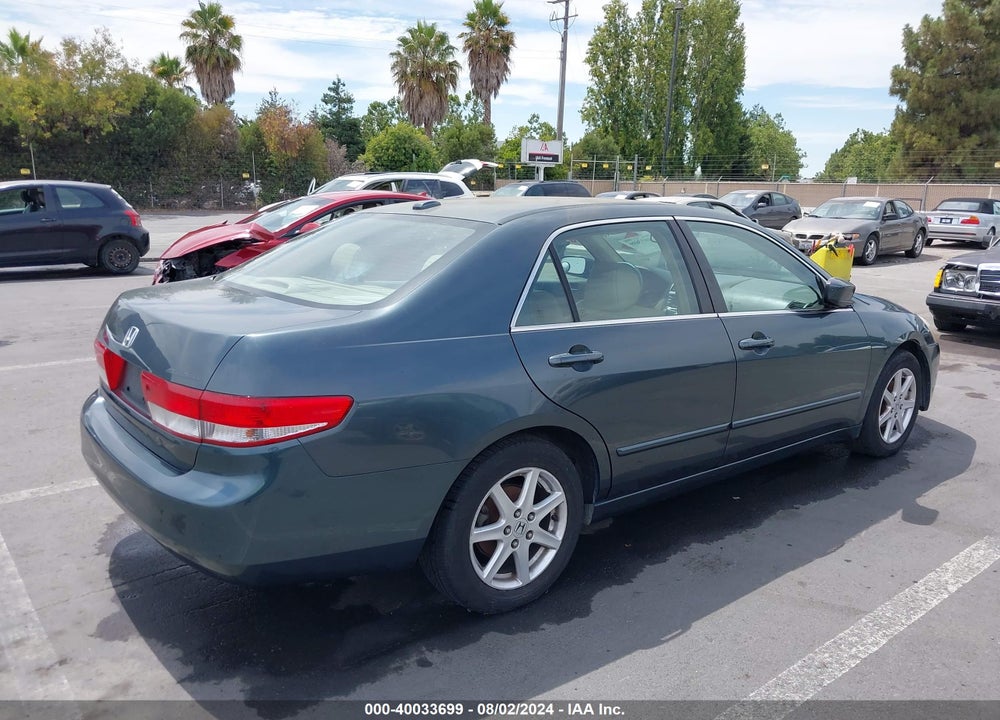 2004 HONDA ACCORD 3.0 EX VIN: 1HGCM665X4A011953