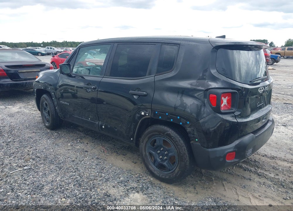 2019 JEEP RENEGADE SPORT FWD VIN: ZACNJAAB4KPK15464