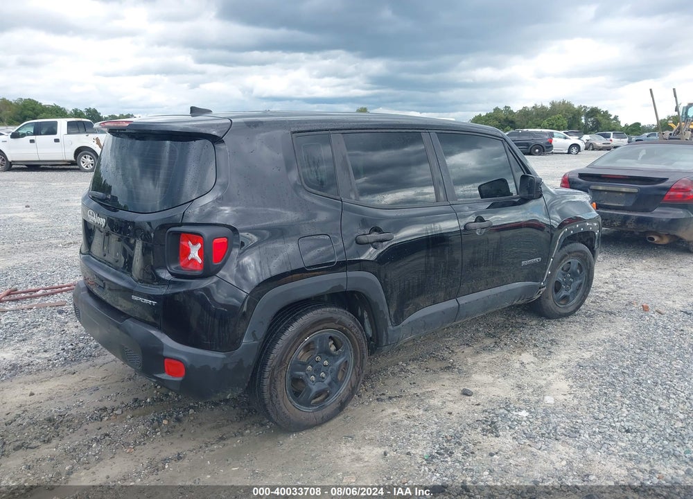 2019 JEEP RENEGADE SPORT FWD VIN: ZACNJAAB4KPK15464