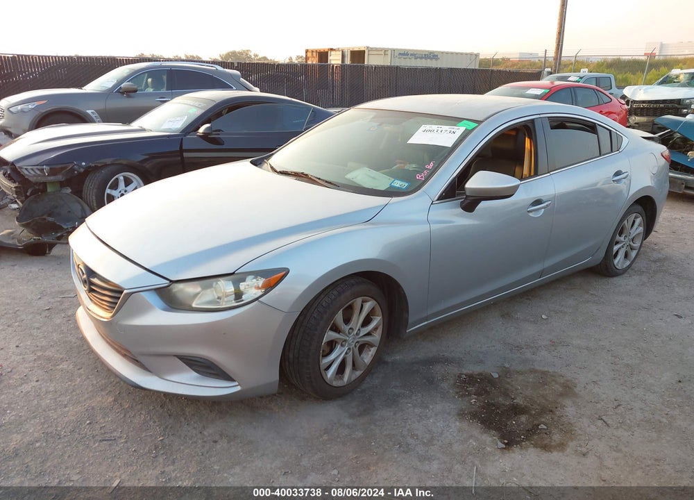 2016 MAZDA 6 I TOURING VIN: JM1GJ1V59G1412136