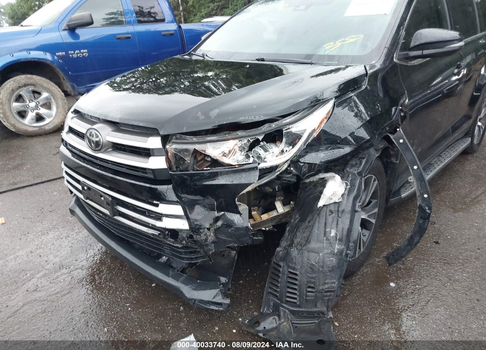 2019 TOYOTA HIGHLANDER LE VIN: 5TDZZRFH4KS323627