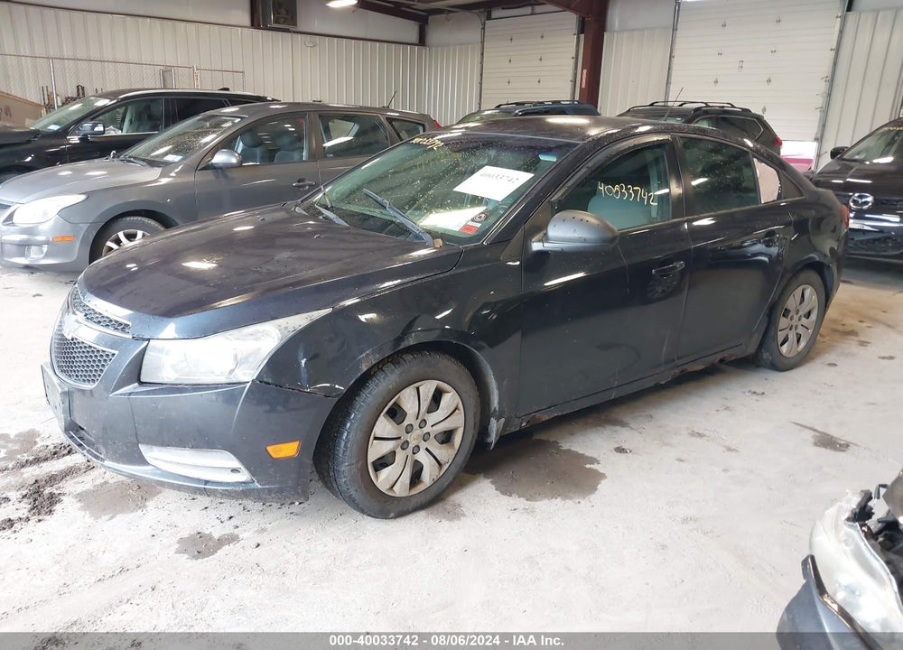 2014 CHEVROLET CRUZE LS MANUAL VIN: 1G1PB5SG9E7181445