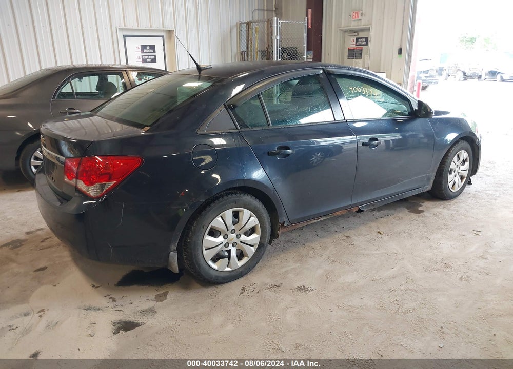 2014 CHEVROLET CRUZE LS MANUAL VIN: 1G1PB5SG9E7181445