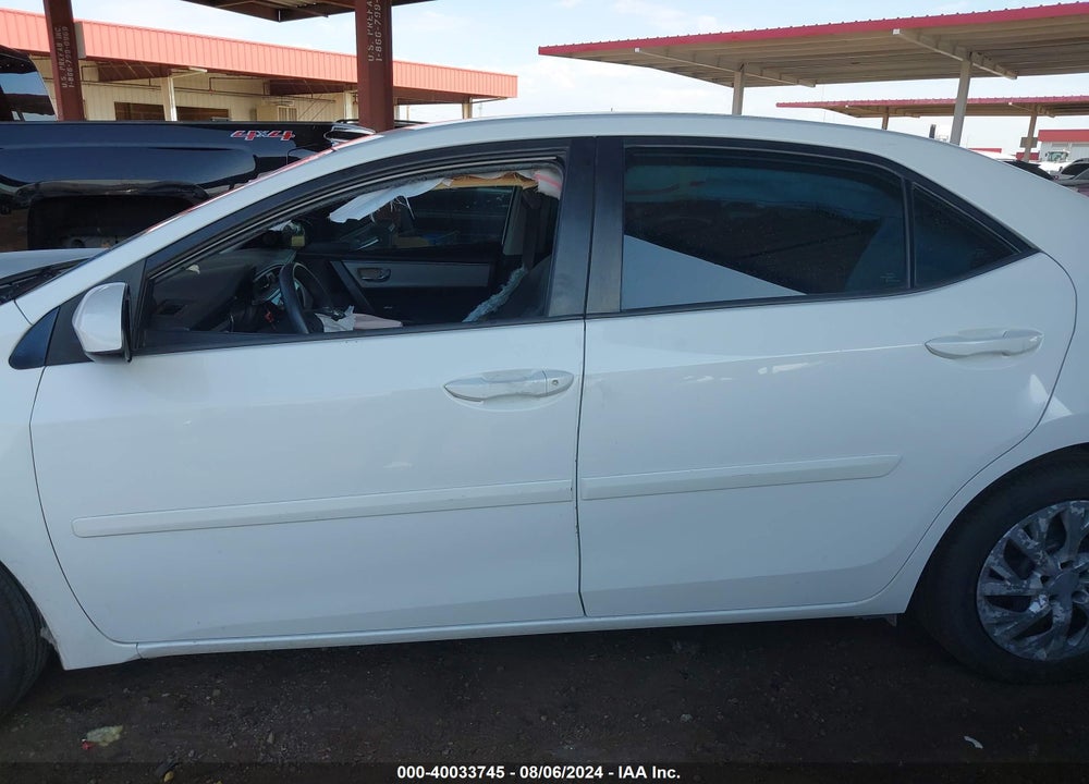 2016 TOYOTA COROLLA LE VIN: 2T1BURHE6GC612219