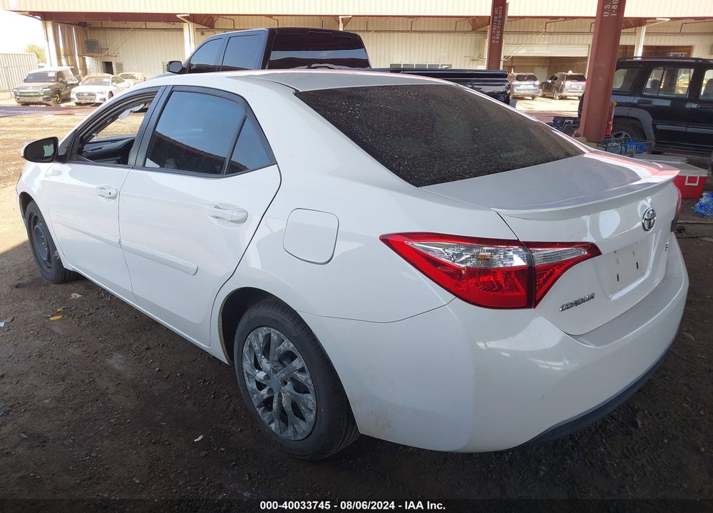 2016 TOYOTA COROLLA LE VIN: 2T1BURHE6GC612219