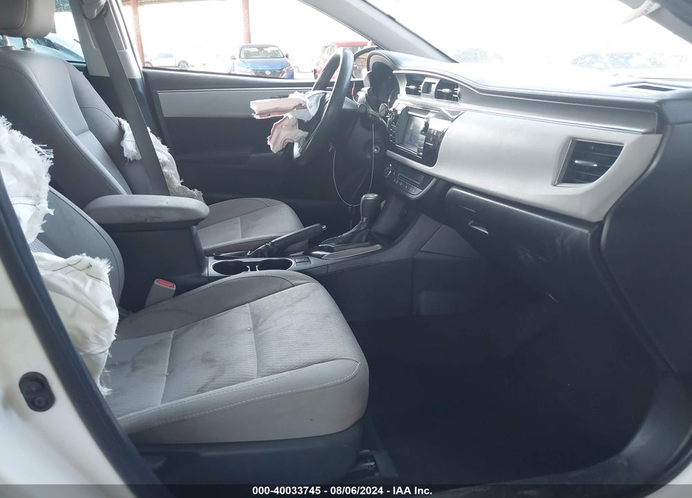 2016 TOYOTA COROLLA LE VIN: 2T1BURHE6GC612219