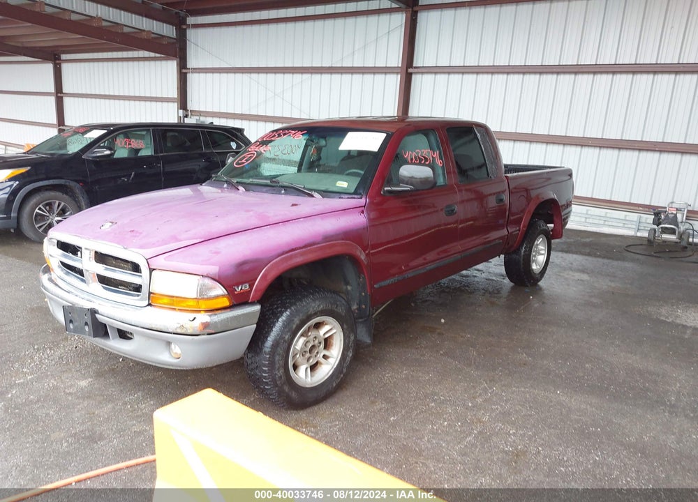 2000 DODGE DAKOTA SLT/SPORT VIN: 1B7GG2AN8YS644622
