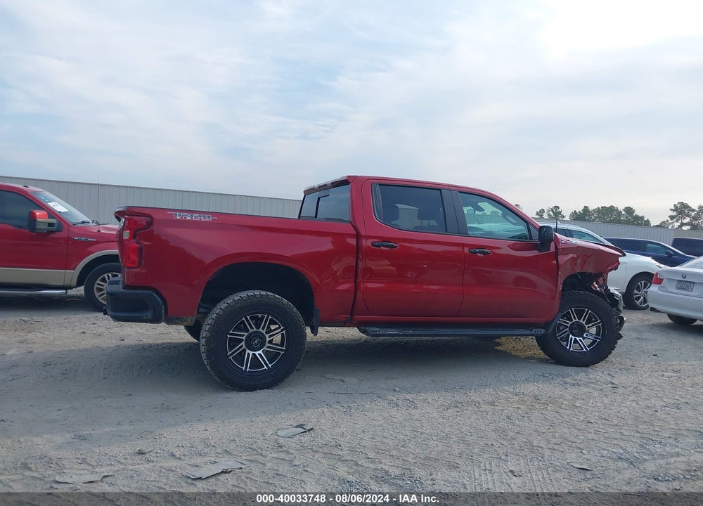 2021 CHEVROLET SILVERADO 1500 4WD SHORT BED LT TRAIL BOSS VIN: 1GCPYFED6MZ266596