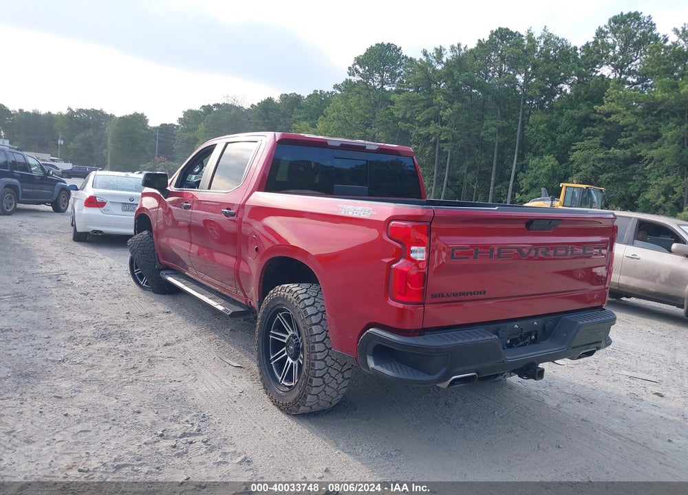 2021 CHEVROLET SILVERADO 1500 4WD SHORT BED LT TRAIL BOSS VIN: 1GCPYFED6MZ266596