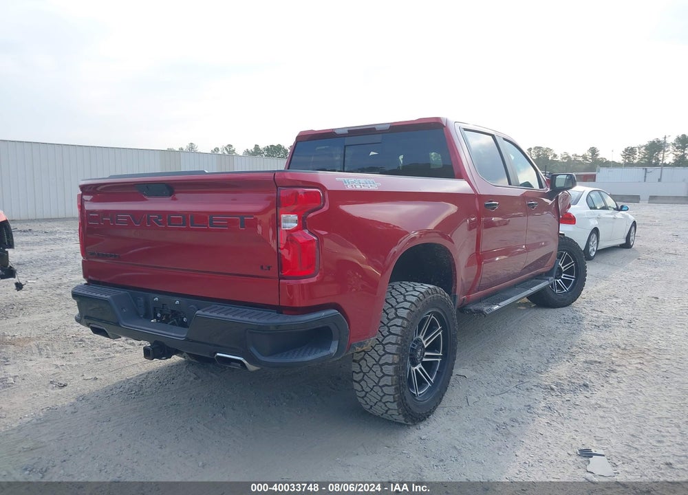 2021 CHEVROLET SILVERADO 1500 4WD SHORT BED LT TRAIL BOSS VIN: 1GCPYFED6MZ266596