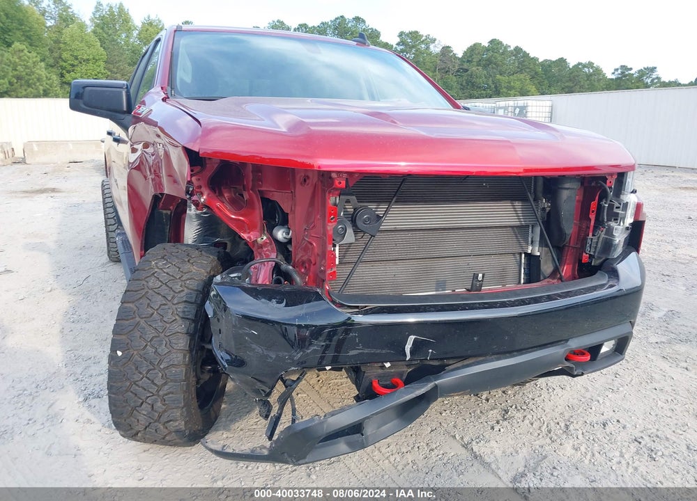 2021 CHEVROLET SILVERADO 1500 4WD SHORT BED LT TRAIL BOSS VIN: 1GCPYFED6MZ266596