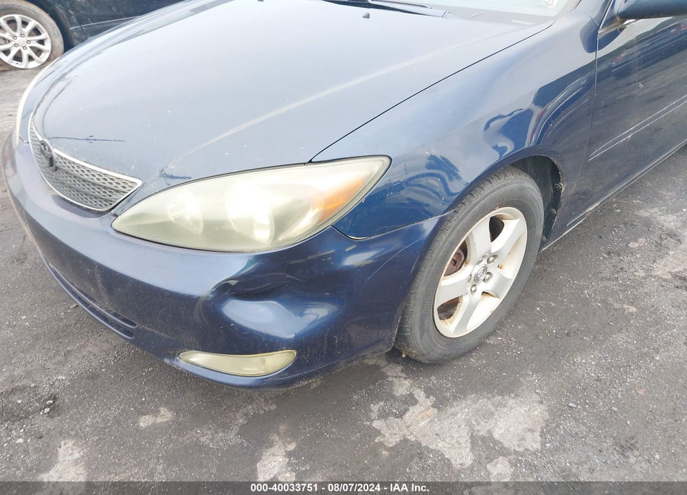2004 TOYOTA CAMRY VIN: 4T1BE32K84U290329