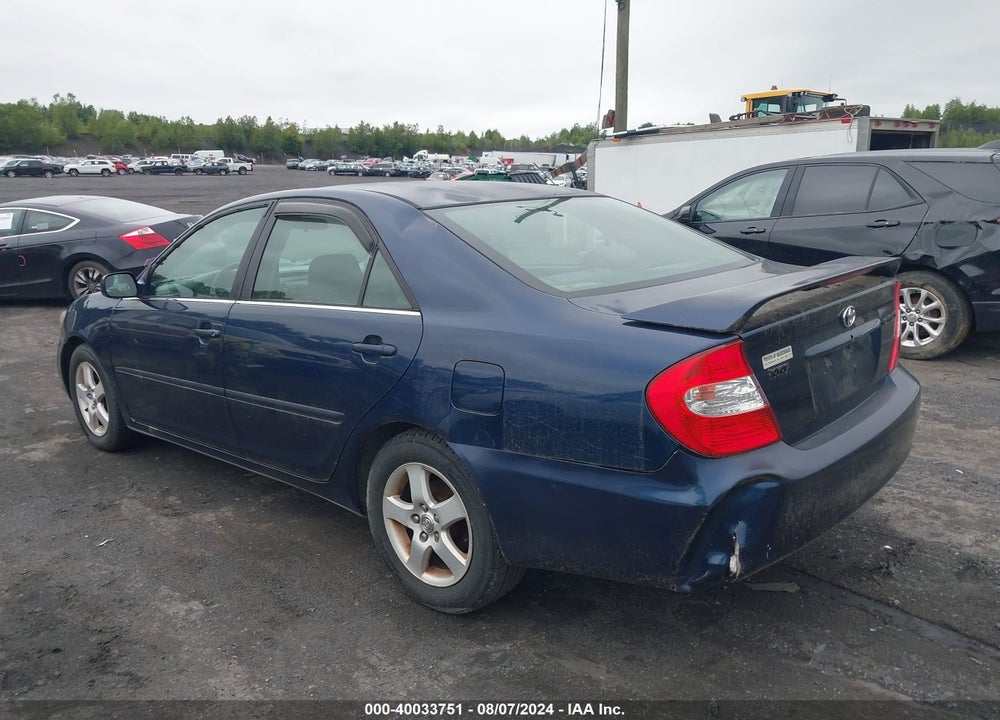 2004 TOYOTA CAMRY VIN: 4T1BE32K84U290329