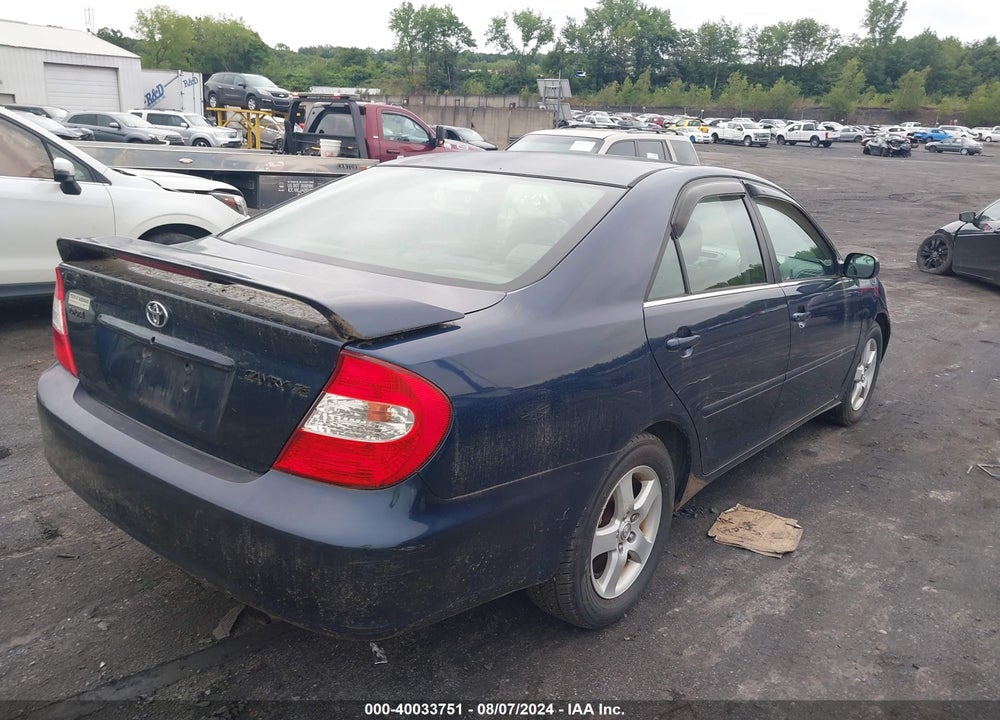 2004 TOYOTA CAMRY VIN: 4T1BE32K84U290329