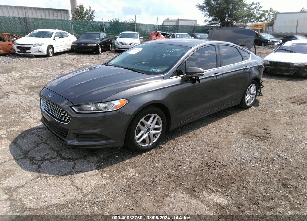 2016 FORD FUSION SE VIN: 3FA6P0H77GR349633