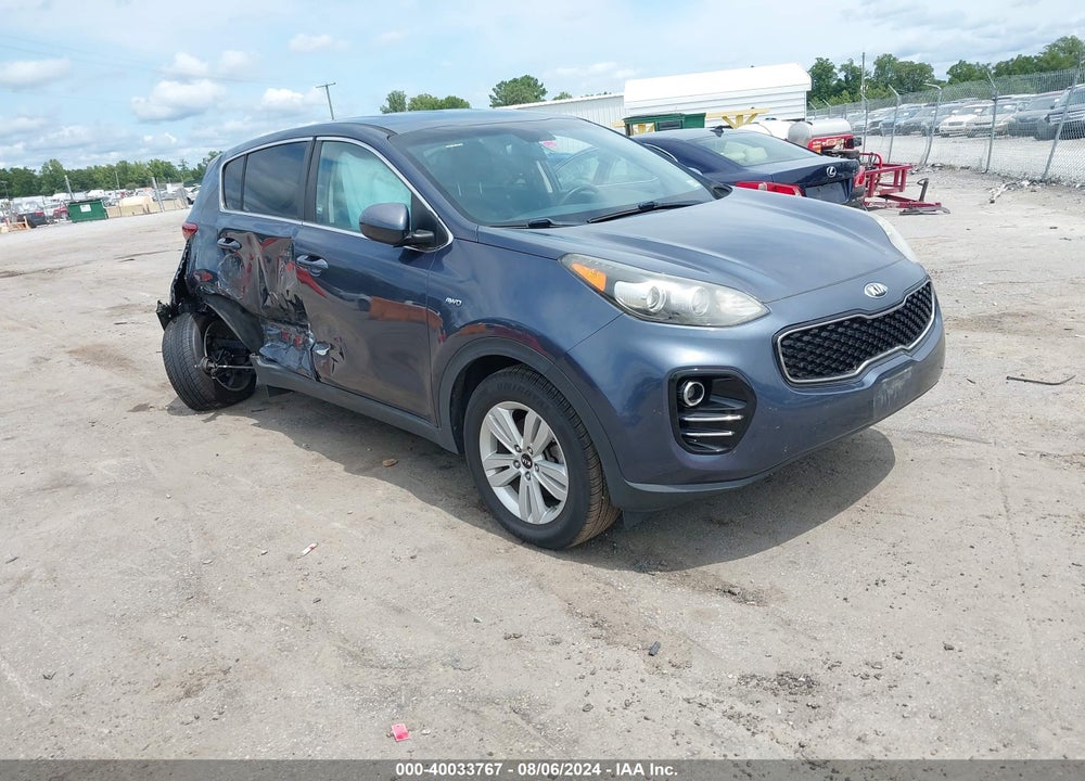 2018 KIA SPORTAGE LX VIN: KNDPMCAC0J7303771