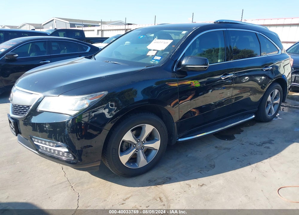 2015 ACURA MDX VIN: 5FRYD4H22FB013944