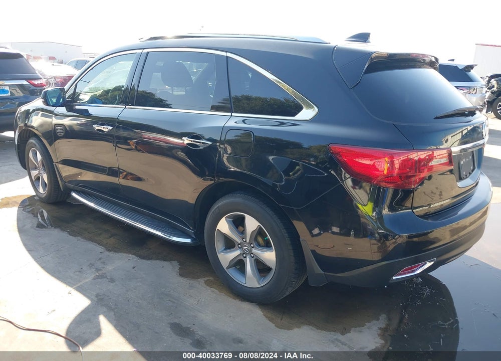 2015 ACURA MDX VIN: 5FRYD4H22FB013944
