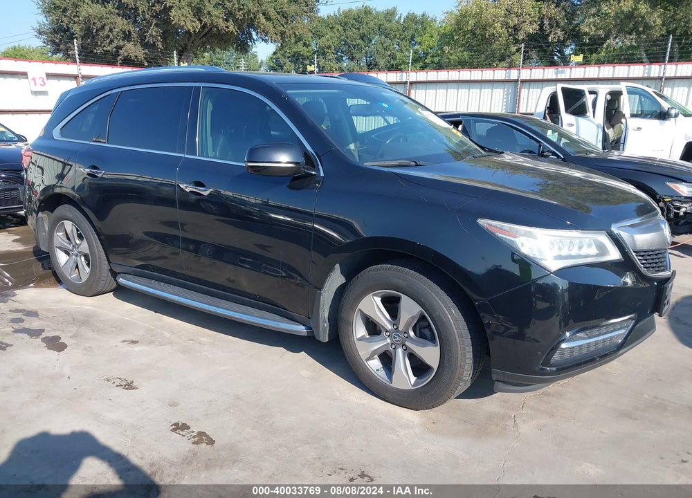2015 ACURA MDX VIN: 5FRYD4H22FB013944