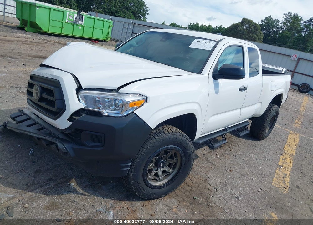 2022 TOYOTA TACOMA SR VIN: 3TYRX5GN8NT055113