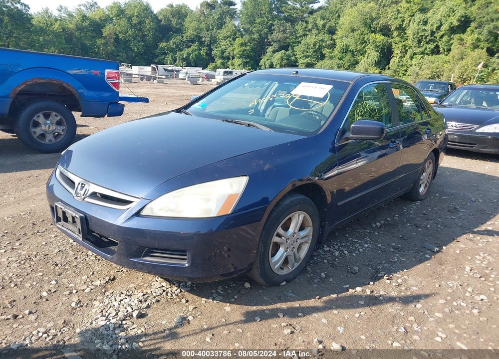 2007 HONDA ACCORD 2.4 SE VIN: 1HGCM56357A167413