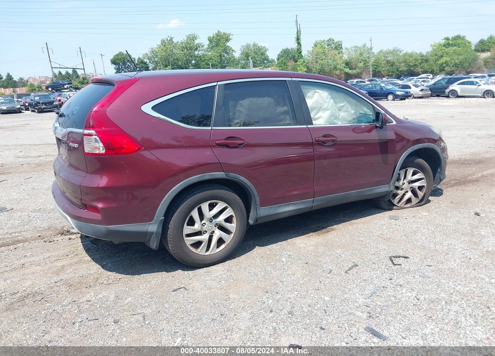 2015 HONDA CR-V EX VIN: 2HKRM4H57FH615708
